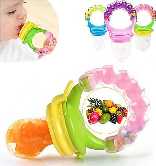 Silicon Baby Pacifier With Rattle Multicolor