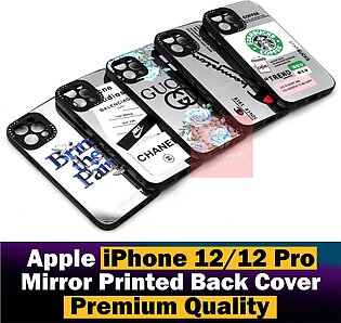 Apple Iphone 12 Back Cover | Iphone 12 Pro Back Cover Mirror Style Printed Case Iphone 12 For Boys