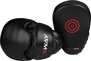Sway Focus Mitts, Leather Boxing Gloves Professional, Boxing Gloves, Defense , Focus Pad, Equipment,boxing, Training Boxing Punch Bag Training Fight