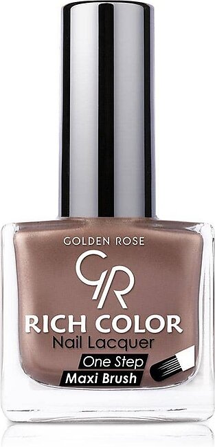 Golden Rose - Rich Color Nail Lacquer - Nail Polish - Smooth And Shiny Lacquer For Nail - Peel Of Nail Paint - Nail Color Expert Long Lasting Coverage Texture