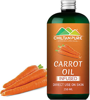 Carrot Oil – Reduces Wrinkles & Removes Acne Scars, Contains Anti-bacterial Properties 100% Pure Organic
