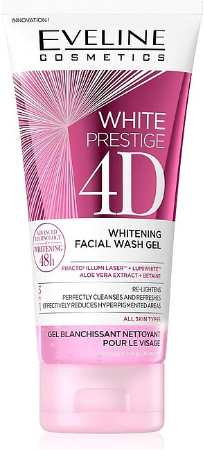 Eveline - White Prestige Whitening Facial Wash Gel100ml