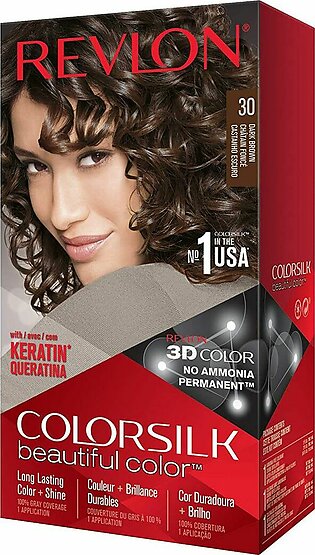 Revlon Hair Color 30 Dark Brown 3d