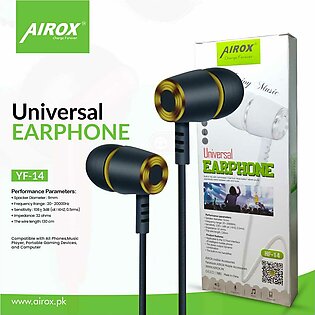 Airox High Quality Hf-14 Earphone || High Quality Base And Clear Sound With Mic
