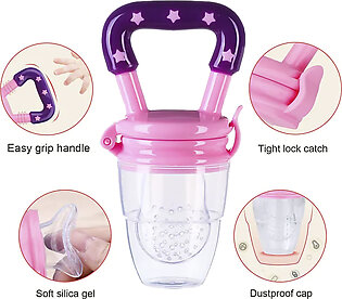 Dynamic Life Baby Fruits Pacifier Food Feeder Fruits Vegetable Food Supplement Feeding Teat Pacifier Bottles Fresh Food Nibbler Feeding For Infant Supplies Silicone Baby Feeder Fruit Teething Toy Fruit Soother Fruit Chosni