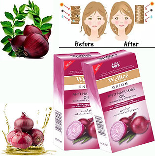 Pack Of 2 Wellice Anti Hair Loss Onion Oil