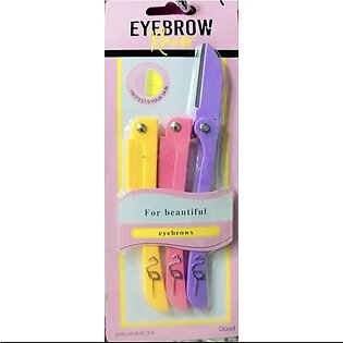 Eyebrow Razor For Beautiful Eyebrow Pack Of 3 Pcs