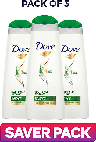 Rs.140 Off On Pack Of 3 Of Dove Hairfall Rescue Shampoo - 360ml