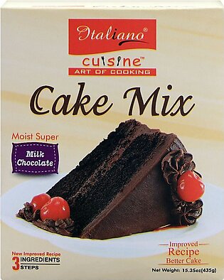Italiano Cake Mix Milk Chocolate Fudge 435 Gm