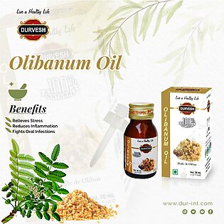 Olibanum Oil 30ml Durvesh Oil Herbal & Essential Oil Customize 30 Ml