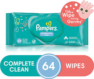 Pampers Baby Wipes, 64 Pcs