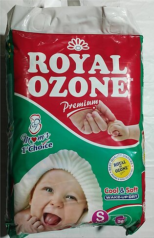 Royal Ozone Premium Baby Diaper Small 50 Pieces