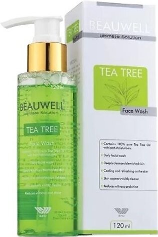 Beauwell Tea Tree Face Wash | 120ml