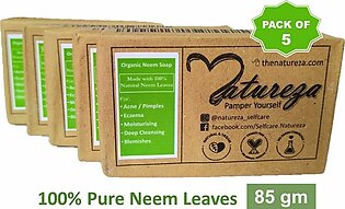 Herbal Handmade Neem Soap Organic Multi Pack Of 5x