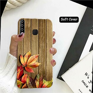 Infinix Smart 3 Plus X627 Cover Case - Wood Cover