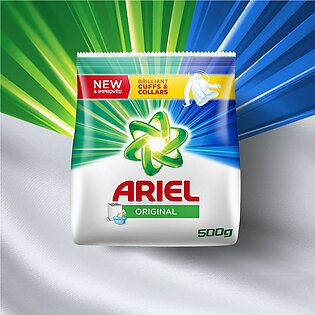 Ariel Original Detergent Washing Powder 500g pack