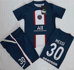 New Football Soccer Psg Messi Kids Kit For Boys 1.5-16 Years Of Sizes Available