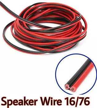Extended Electric Lead Audio Cable Durable 0.5mm 5m 10M 100m Red Black Cord Connector Electric Cable Car Speaker Indoor Appliance
