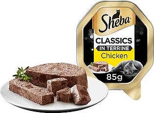 Sheba Cat Food In Terrine With Chicken - 85gm