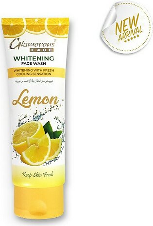 Glamorous Face  Lemon Daily Wash Face Wash,  With Fresh Cooling Sensation,  100gm