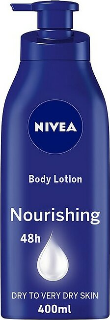 Nivea Nourishing Body Lotion, Almond Oil, Extra Dry Skin, 400ml