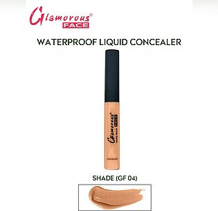 Glamorous Face Liquid Conealer, Oil Free Under Eye Liquid Concealer, Waterproof Matte Liquid Concealer. Shade 04