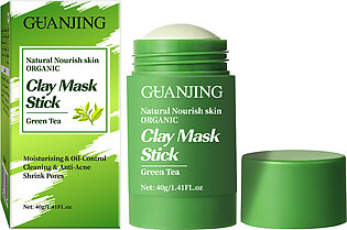 Bioaqua Pack Of 3 Green Tea ( Cleanser , Stick Clay Mask , Luofamiss Serum )