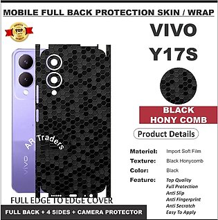 Vivo Y17s Full Back 360 Premium Protection Skin Wrap Vivo Y17s Full Cover Premium Quality Y17s