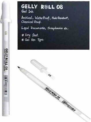 Gel Pen White