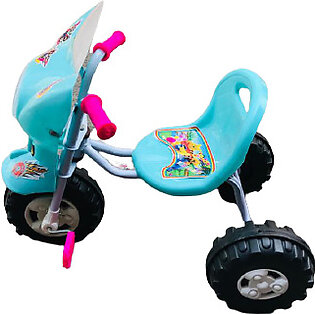 Small Baby Tricycle With Music & Lights Random Colors