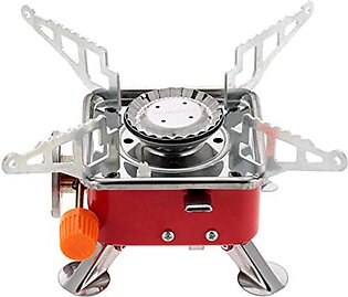 Original Mini Portable Square Stove For Backpacking Hiking Windproof Burner Camping Stove Foldable Stove For Outdoor & Picnic