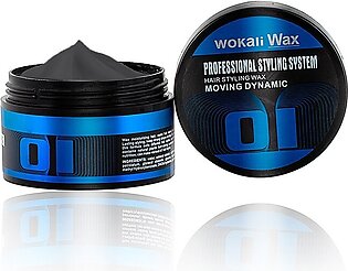 Wokali Wax Professional Styling System 01 , Hair Styling Wax For Firm Hold Sculpting 150g Wkl134 Blue