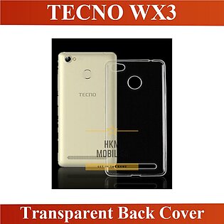 Tecno Wx3 Back Cover Transparent Soft Silicone Case Crystal Clear Cover For Tecno Wx3