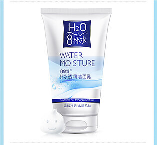 Bioaqua H2o Water Moisture Moisturizing Aqua Face Wash Facial Cleansing Milk 100gm
