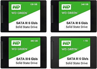 Wd Green 128gb Ssd 256gb Ssd 512gb Ssd 1tb Ssd 2tb Ssd Wd Green Sata Ssd For Laptop And Pc