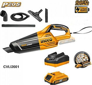 Ingco Lithium-ion Vacuum Cleaner 20v ( With Battery & Charger)