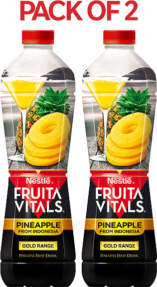 Juice - Nestle Fruita Vitals Pineapple Fruit Drink Gold Range 1000 Ml