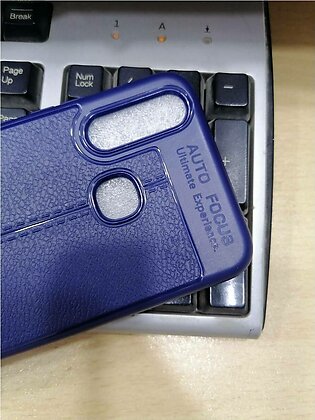 Infinix Hot 8 Lite Back Cover Soft Case Auto Focus _ BLUE