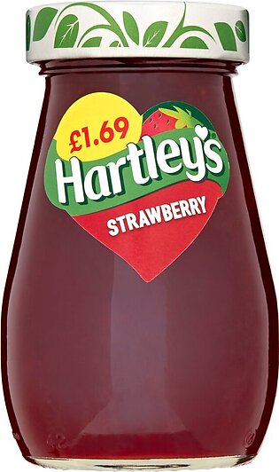 Hartleys Jam Raspberry Seedless Or Strawberry Flavor 340g