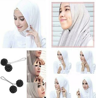 Pastel Hijaabi Hijab Clip Scarf Pins Clips Brooch For Women Headscarf Shawl Safety Pinpin