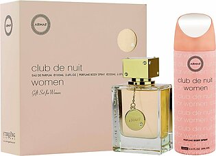 Armaf Perfume Club De Nuit Women 2 Pieces Gift Set Eau De Parfum 100ml + Body Spray 200ml