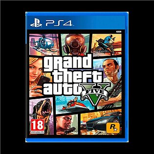 Grand Theft Auto V Gta 5 Ps4 Game Cd Disk (used) Playstation 4 Games