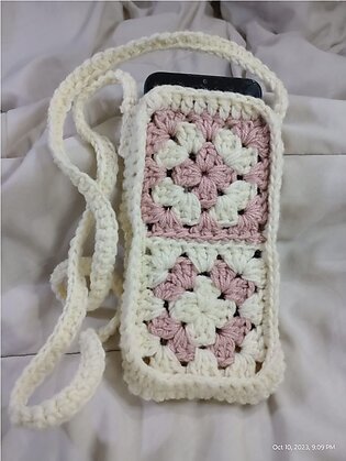Hand Made Crocheted Bag