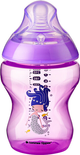Tommee Tippee Tinted Feeding Bottle 260ml - Purple