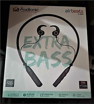 Audionic Air Beats A-800 Neckband With Extra Bass & High Quality Soundaudionic Air Beats A-800 Neckband With Extra Bass & High Quality Sound