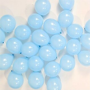 Mini Light Blue Latex Balloon 5inch 10pcs