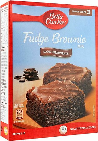 Betty Crocker Fudge Brownie Mix Dark Chocolate, 500g