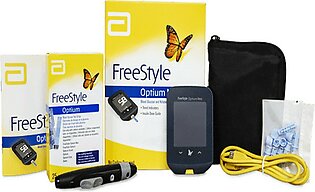 Free Style Optium Neo Glucometer With 10 Free Strips