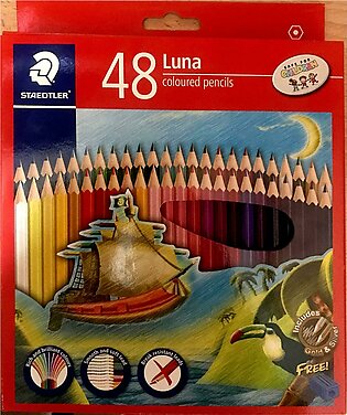 Staedtler Luna Coloured Pencil Set - Pack of 48 Color Pencils