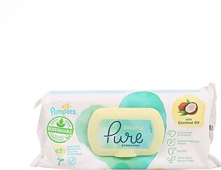 Pampers Baby Wipes Coconut 42s Pack